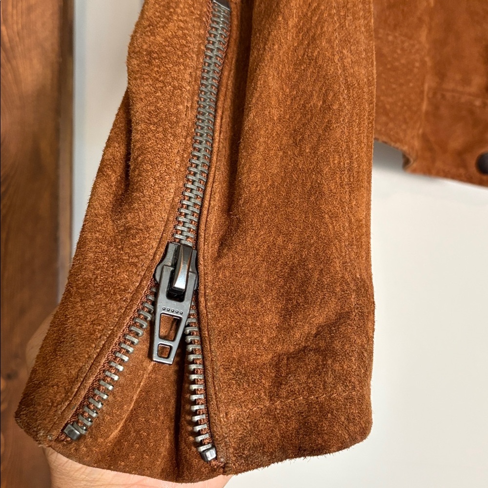 Blank nyc suede moto jacket sz M - Picture 4 of 5